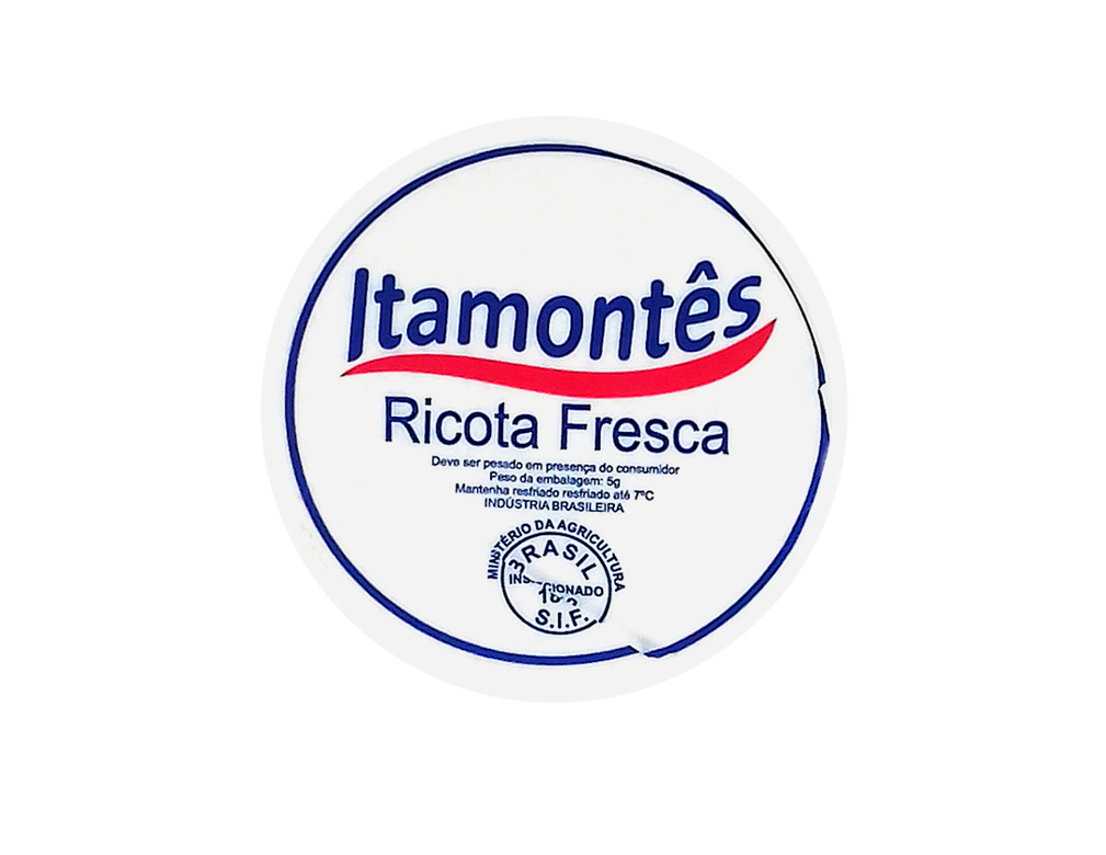 RICOTA FRESCA ITAMONTÊS (PÇ 500 G)